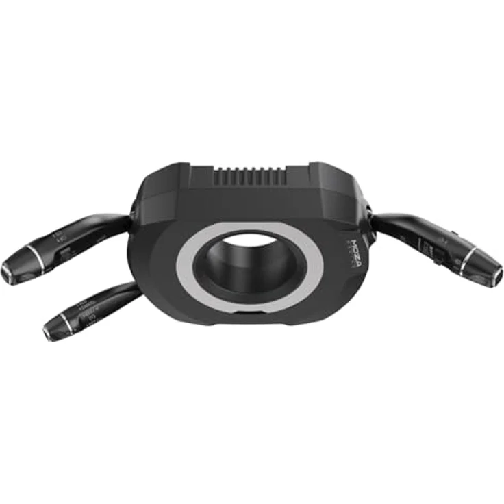 MOZA RACING Multifunktions-Lenkstock mit 28 programmierbaren Schaltern, kompatibel mit MOZA-Wheelbases, Schwarz – Bild 2