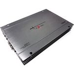 EXCALIBUR X600.4 4-Kanal-Stereoverstärker (2400 W Variabler Crossover 2 Ohm) Verstärker (Anzahl Kanäle: 4) - EXCALIBUR 4-Kanal-Stereo Verstärker, 2400 W, Bass Boost 12 dB, Schwarz