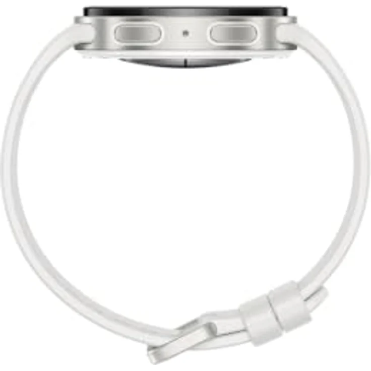 SAMSUNG Galaxy Watch9 40mm LTE Smartwatch aus Aluminium mit Nitrilkautschuk-Armband, Creme, für Handgelenke 130-180 mm – Bild 6