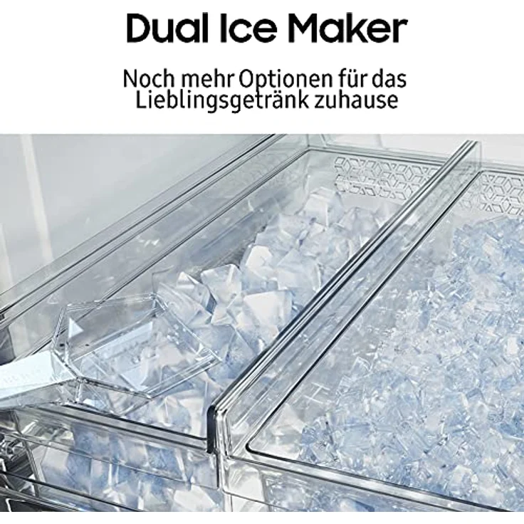 Samsung 4-Türen French Door mit Beverage Center und Dual Ice Maker, 636 L Premium Black Steel – Bild 6