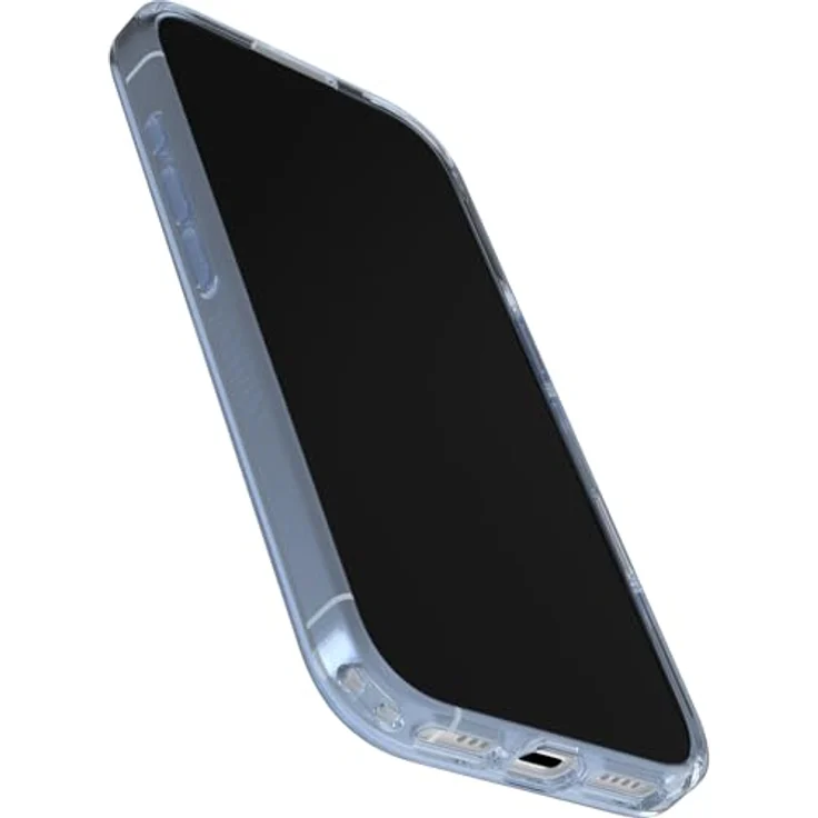 OtterBox Symmetry Series Clear MagSafe Hülle für iPhone 17, stoßfest und sturzsicher, 3X Militärstandard getestet, Transparent/Blau – Bild 3