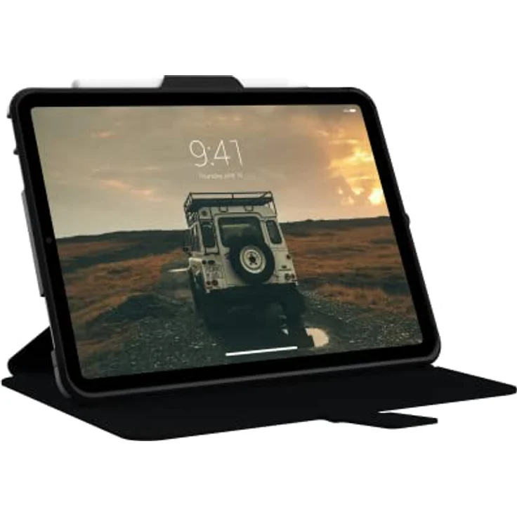 UAG Scout Folio Case für Apple iPad 10.9 Hülle (10. Generation / 2022) Schutzhülle mit Magnetische Frontklappe, Wake/Sleep Unterstützung, Apple Pencil Halterung, schwarz/Olive – Bild 4