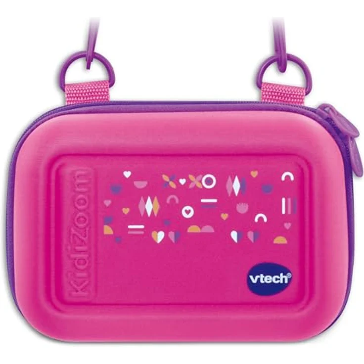 Vtech KidiZoom Duo Pro pink inkl. Tragetasche pink, Digitalkamera für Kinder mit AR-Spielen – Bild 4