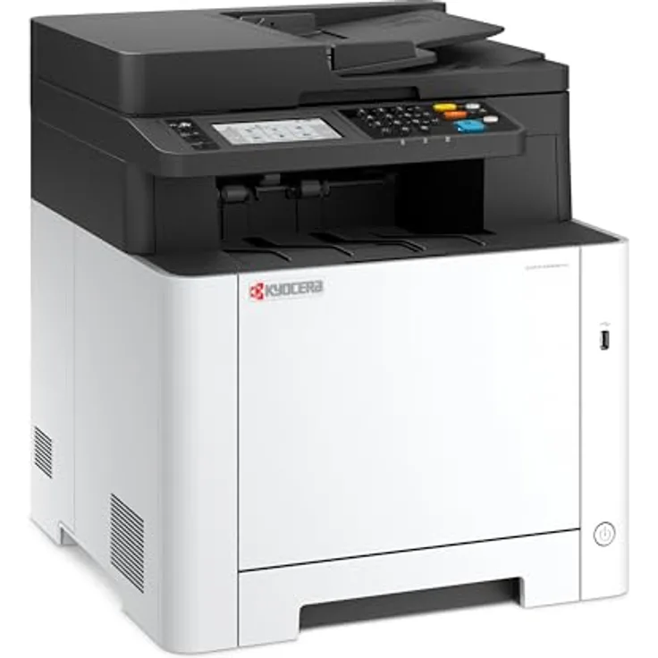 Kyocera Ecosys MA2600cwfx Farblaserdrucker Multifunktionsgerät WLAN: Drucker Scanner Kopierer, Faxgerät. Mobile-Print-Funktion