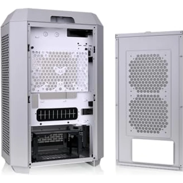 Thermaltake The Tower 300 Micro Tower Chassis | Vertikales Design, passend für Mini-ITX und Micro-ATX Mainboards, Limestone – Bild 5