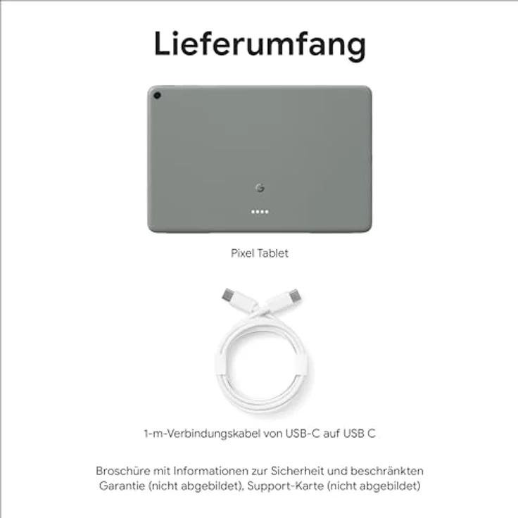 Google Pixel Tablet – Android-Tablet mit 11"-Display und einem Akku mit Langer Laufzeit – 8 GB RAM – 256 GB Speicherplatz – Hazel – Bild 5