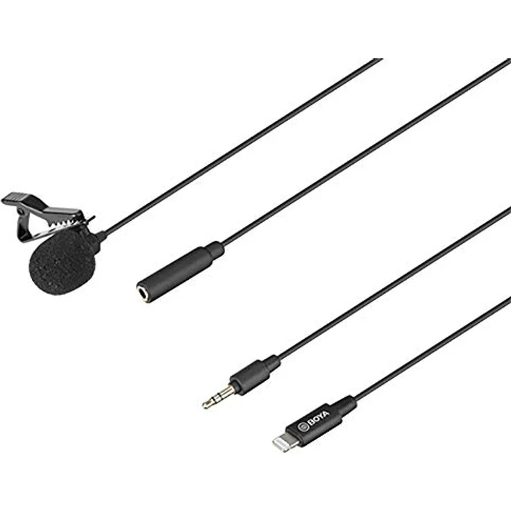 BOYA BY-M2 Lavalier Mikrofon iOS – Bild 4