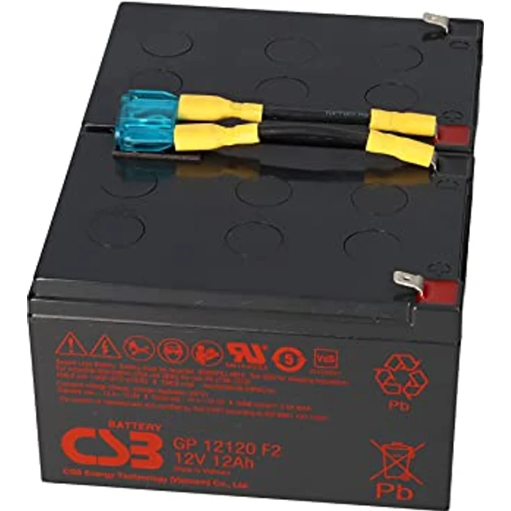 CSB Battery Akku-Set, hochwertige Bleibatterie in Erstausrüsterqualität, 1 Stück – Bild 7