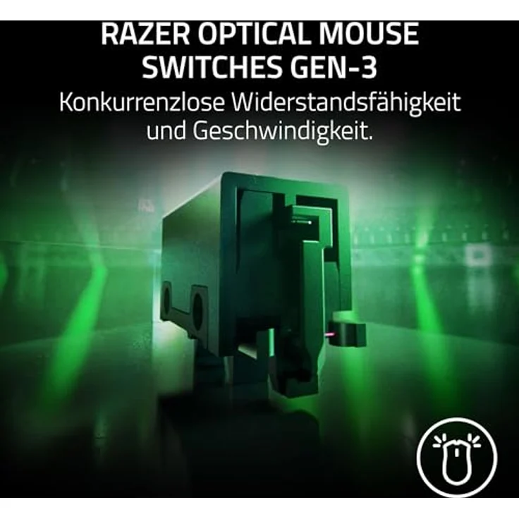 Razer Viper V3 Pro SE, ultraleichte kabellose E-Sport-Gaming-Maus mit 54g, Focus Pro 35K Sensor, bis zu 95 Std Akku-Laufzeit, Schwarz – Bild 5