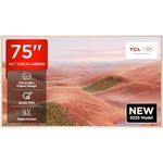 TCL NXTVISION A300W, 75 Zoll QLED PRO 4K Ultra HD TV mit Dolby Vision IQ & Atmos, 144Hz, Smart TV mit Google TV