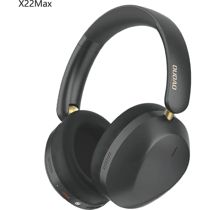 Dudao X22 Max, Bluetooth On-Ear Kopfhörer mit ANC und Hi-Fi Sound, schwarz