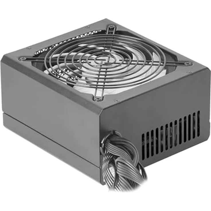 Tacens Radix VII AG 700S, 700W ATX Netzteil, 80Plus Silber, 87% Effizienz, 10 Jahre Garantie, AI-RPM 140mm FDB-Lüfter, Schwarz – Bild 5