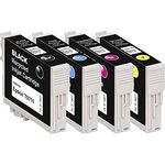 Basetech Tinte ersetzt Epson T0711, T0712, T0713, T0714 Kompatibel Kombi-Pack Schwarz, Cyan, Magenta, Gelb BTE107 1607,