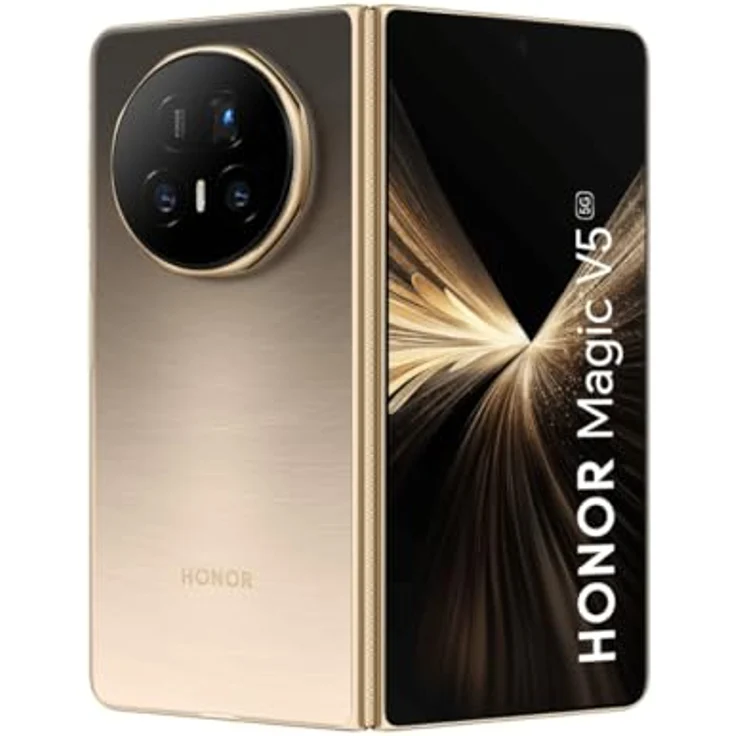 Honor Magic V5 (512 GB, Dawn Gold, 0.31", Dual SIM, 5G), Smartphone, Gold – Bild 2