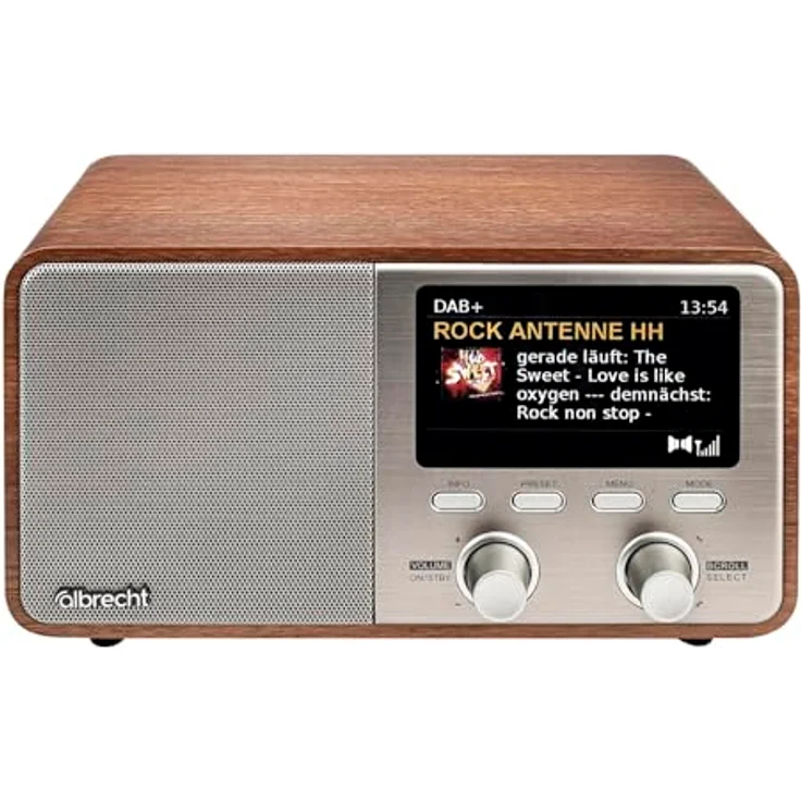 Albrecht DR 760 DAB+/UKW Radio mit ASA, digitalem Empfang, Fernbedienung und Weckfunktionen – Bild 4