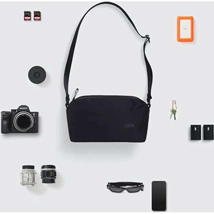 Urth Dolomite Camera Sling, Schultertasche für Spiegelreflexkameras, 7 l, Schwarz – Bild 9