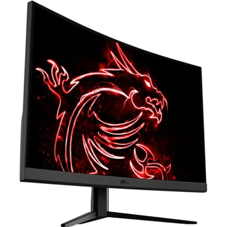 MSI G32CQ4DE E2 Gaming Monitor 32 Zoll (80cm), WQHD (2560x1440), 170 Hz, Curved 1500R, VA Panel, FreeSync Premium, HDMI, schwarz – Bild 1