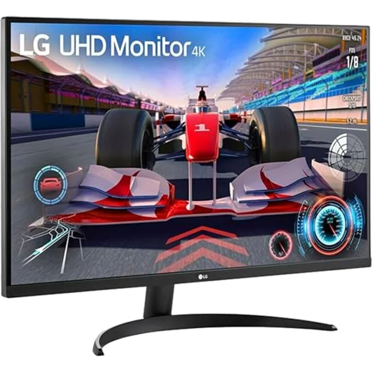 LG 32 Zoll Ultrafine Ergo 4K UHD Gaming Monitor 60Hz 5ms HDR10 AMD FreeSync DCI-P3 Schwarz – Bild 1