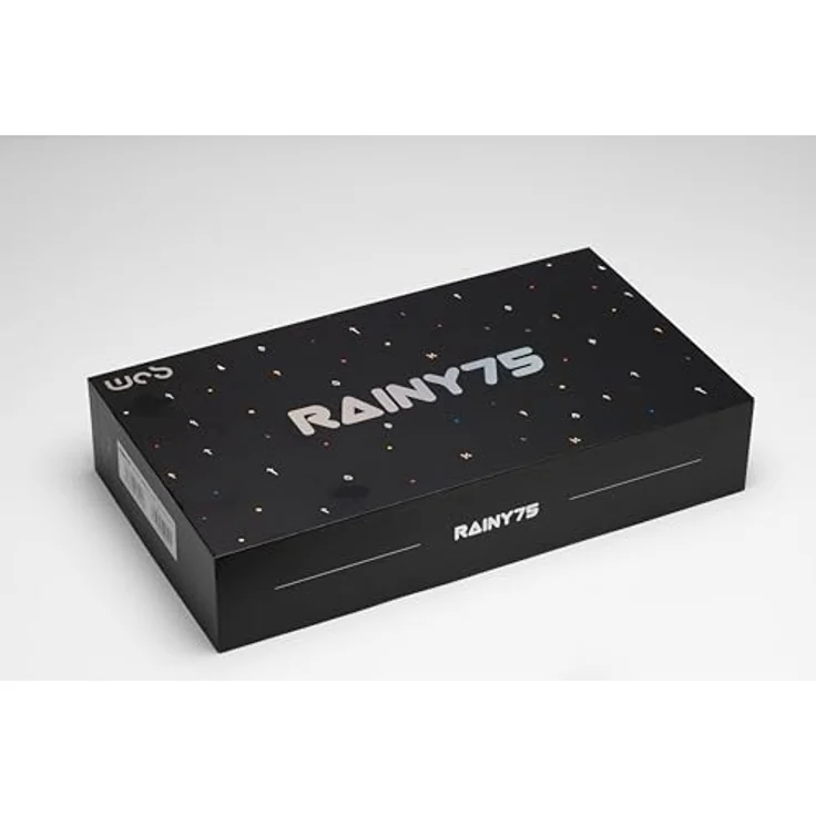 CutiePcs WOBKEY Rainy 75, Mechanische Tastatur mit Aluminiumgehäuse, HMX/JWK Switches, A-RGB Beleuchtung, Kabelgebunden & kabellos (Pro - Schwarz) – Bild 2