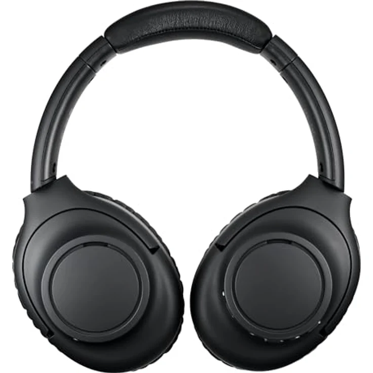 Audio-Technica ATH-S300BTBK Kabelloser Kopfhörer mit Geräuschunterdrückung Schwarz, 90 Stunden Akkulaufzeit, Hybrid-Noise-Cancelling – Bild 4