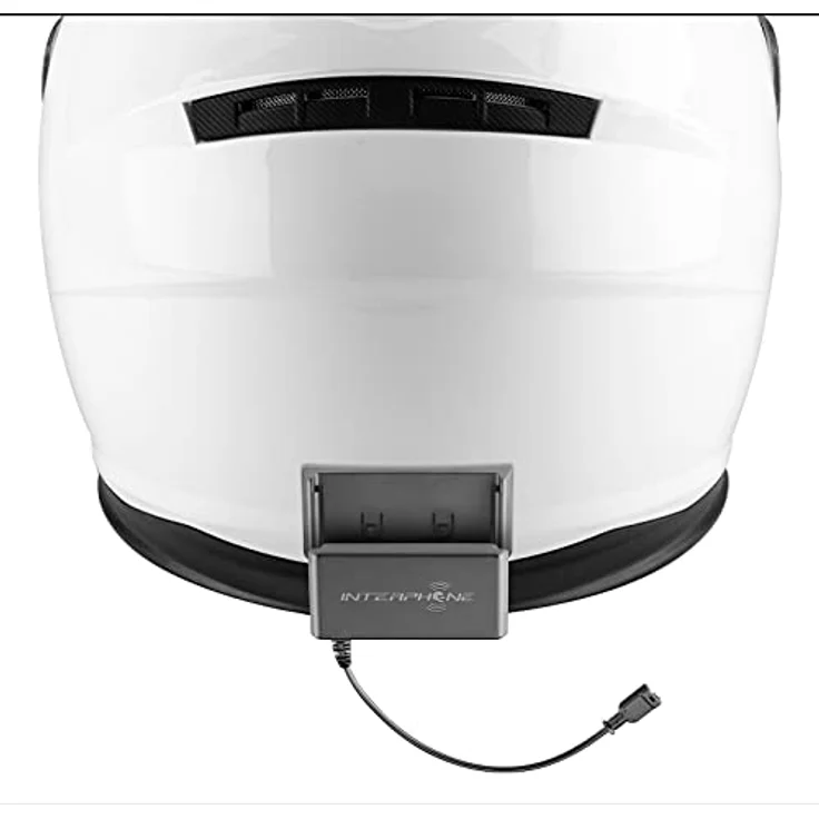 Interphone U-Com 4, Helmkommunikationssystem mit Bluetooth 5.0, 4 Teilnehmer, HD Lautsprecher, IP67, schwarz, Doppelpack – Bild 8