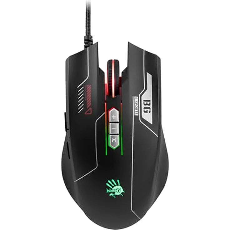 Tracer Bloody B1700 Spielset, Mauspad & Deskmat Set, Schwarz – Bild 5