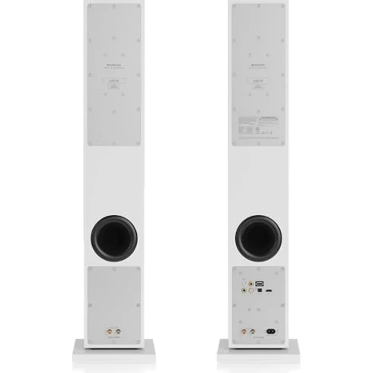 Audio Pro A38 W, Kabelgebundenes Aktiv-Stereo-Lautsprecherset mit WiFi, Bluetooth und HDMI-ARC, Weiß – Bild 3