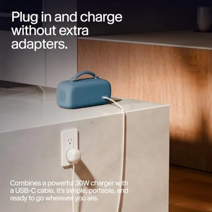 TwelveSouth PowerCord Ladegerät mit 1.2m USB-C Kabel, 30 W PD 3.0, flaches, strapazierfähiges Kabel – Bild 5