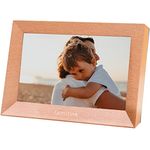 FAMILINK - 4G Digitaler Fotorahmen für die ältere Generation - Arbeitet mit 4G oder mit Wi-fi - Teilen Sie Bilder einfach mit Ihren Großeltern - Bildschirm 10 Zoll