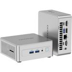 GEEKOM Mini PC AE7 Ryzen 9 7940HS 32GB DDR5 1TB SSD Window 11 Pro | USB 4 | WiFi 6E | BT5.2, Schwarz