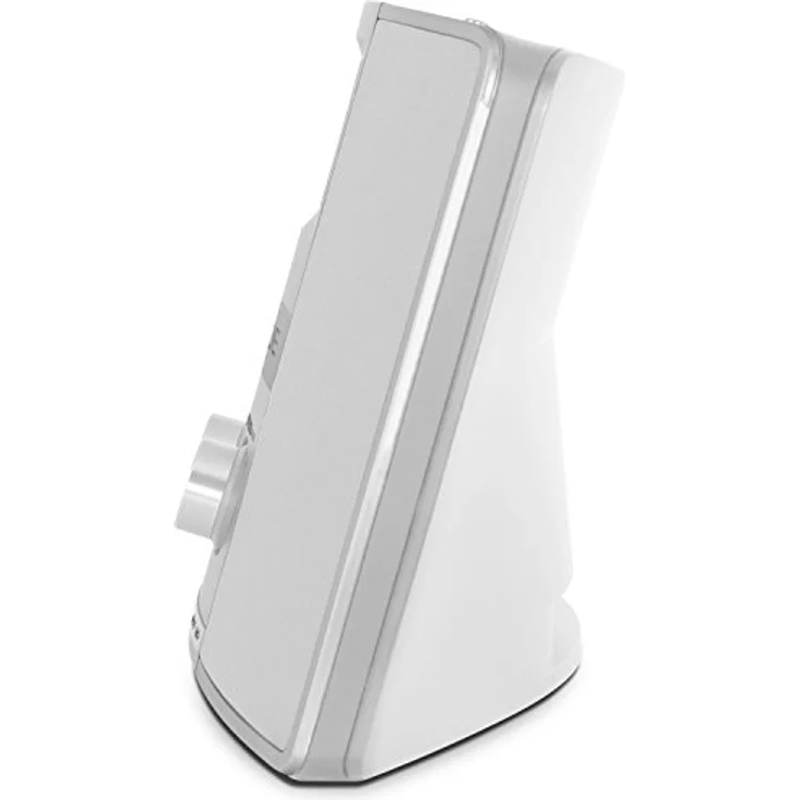 Nordmende Transita 400 Internetradio (DAB+ Radio, UKW, W-LAN, Spotify Connect, Bluetooth, NFC, Farbdisplay, Wecker, Kopfhöreranschluss, AUX-In) weiß-silber – Bild 3