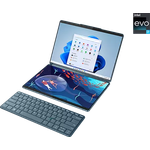 Lenovo Yoga Book 9i 13 i7-Windows 11 Home-16GB-1TB Intel Core i7-1355U Prozessor der 13. Generation E-Kerne bis zu 3,70 GHz P-Kerne bis zu 5,00 GHz, Windows 11 Home 64 Bit, 1 TB SSD M.2 2242 PCIe Gen4 TLC