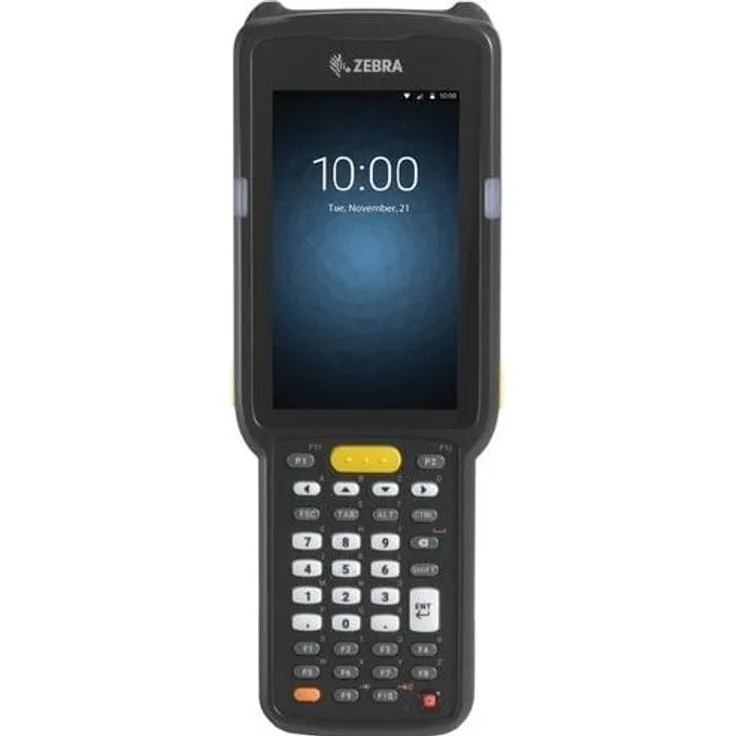 Zebra MC3300x Handheld Mobile Computer 10,2 cm (4 Zoll) 800 x 480 Pixel Touchscreen 375 g Schwarz (2D-Barcodes), Barcode-Scanner, Schwarz