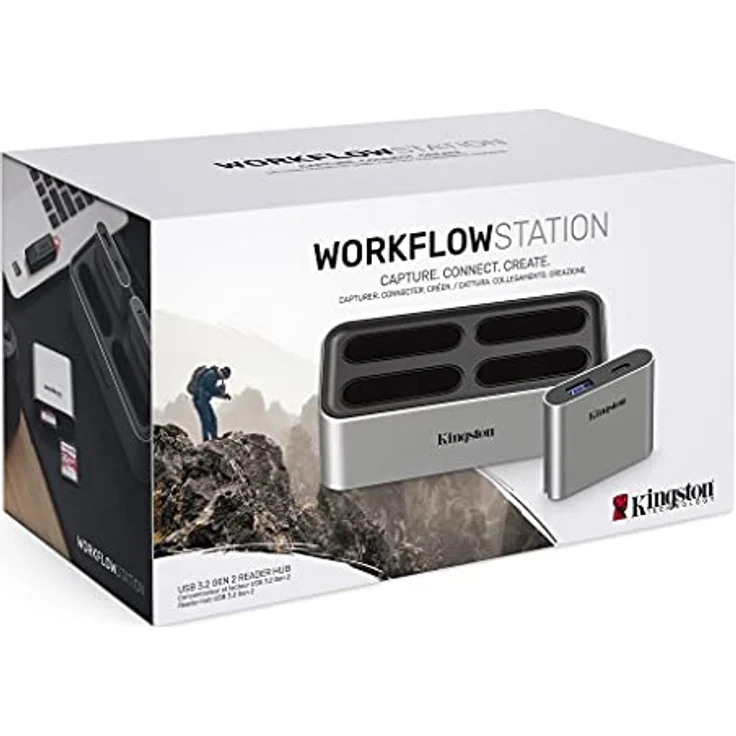 Kingston Workflow Station USB3.2 Gen2 Dock USB-A/C Hub - WFS-U – Bild 3