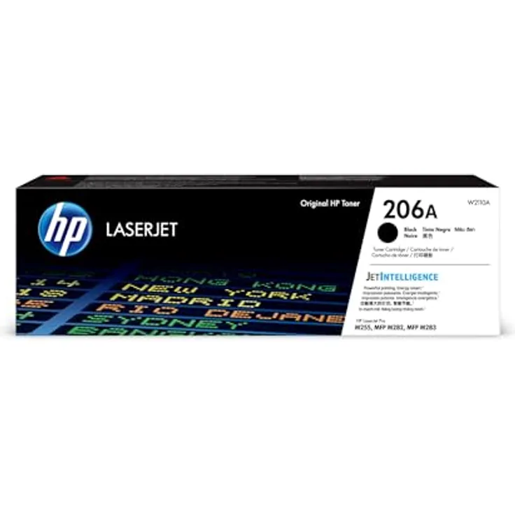 HP W2110A 206A Tonerkartusche, Schwarz