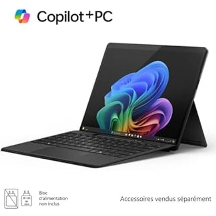 Microsoft Surface Pro 11, Schwarz, Tablet mit Snapdragon X Elite X1E-80-100, 16GB RAM, 1TB SSD, 13" OLED Display, Windows 11 Home – Bild 2