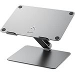 ALOGIC Elite Verstellbarer Laptopständer, Ergonomischer Riser im Aluminiumdesign, tragbar und robust, kompatibel mit MacBook Pro, MacBook Air, Dell XPS, Chromebook (Silber)
