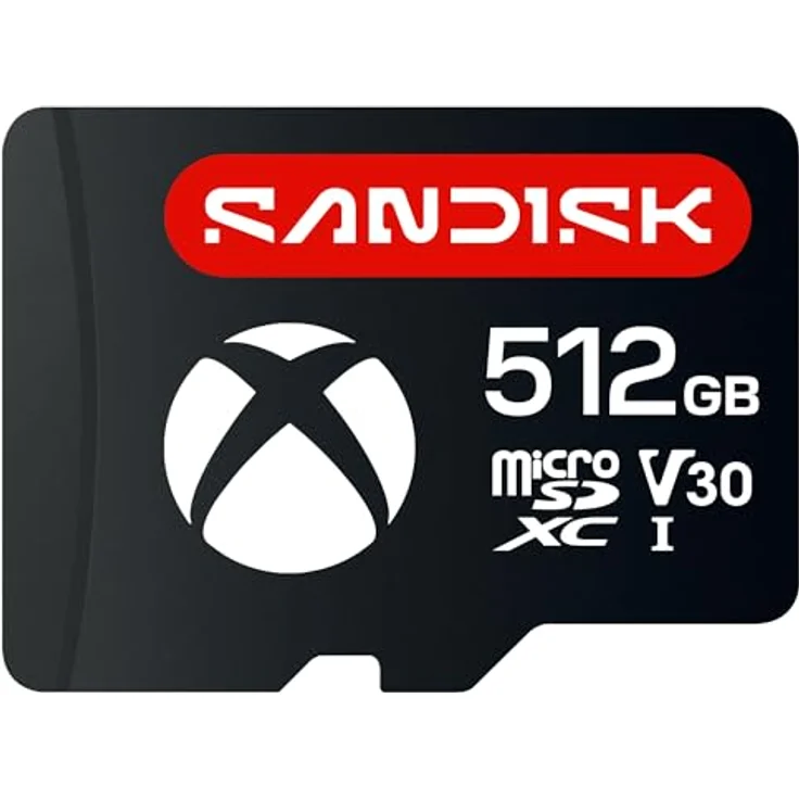 SanDisk microSD-Karte für ROG Xbox Ally (X), 512 GB, offiziell Xbox-lizenziert, hohe Schreibgeschwindigkeiten bis zu 140 MB/s, robust und stabil – Bild 1