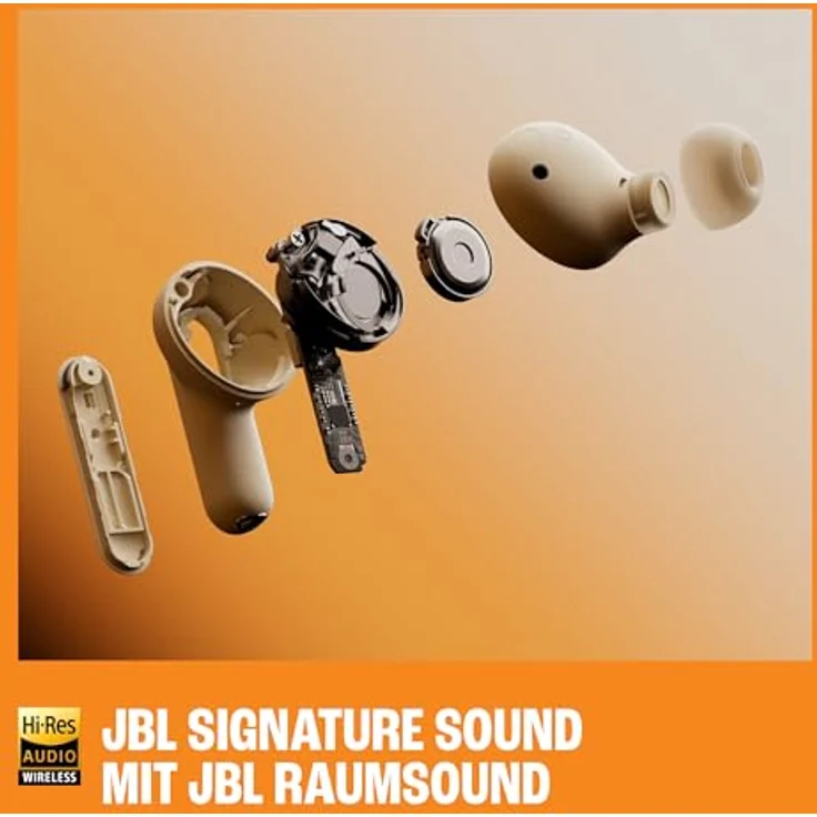 JBL Live Beam 4, Kabellose Noise-Cancelling-Ohrhörer mit Hi-Res Audio, Smart Charging Case, 48 Std. Akkulaufzeit, IP55 wasserdicht, Lila – Bild 4