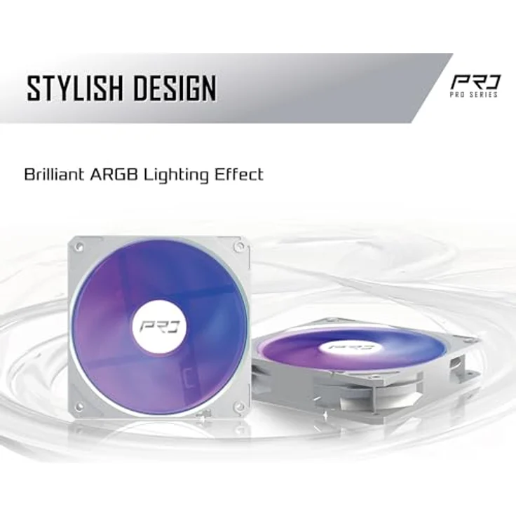 ASRock Pro 360 ARGB White, AiO-Wasserkühlung mit 360mm Radiator und 3x 120mm Lüftern, Sockel Intel LGA1851/LGA1700, Sockel AMD AM5/AM4 – Bild 5