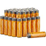 Amazon Basics Leistungsstarke AA-Alkaline-Batterien, 10 Jahre Haltbarkeitsdauer, 36er-Pack, einfach zu öffnende Vorteilspackung