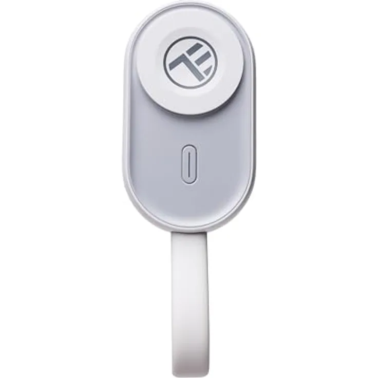 TELLUR Reiseladegerät Powerbank 1200 mAh für Apple Watch, kabellos, kompatibel mit Ultra 1/2, 9, 8, SE, 7, 6, 5, 4, 3, 2, 1, USB-C, Pass Through, Schlüsselanhänger