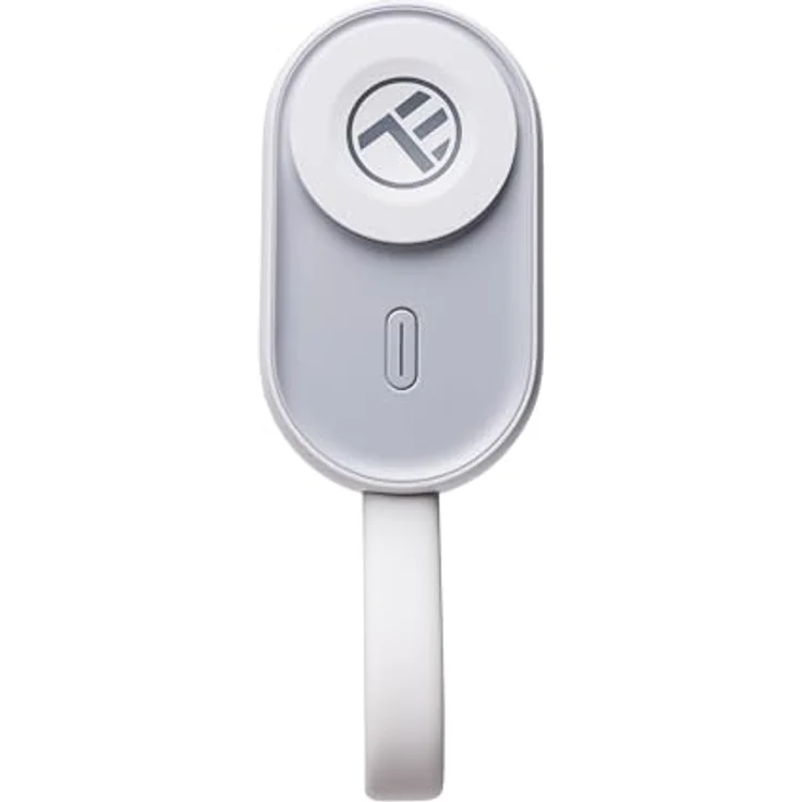 TELLUR Reiseladegerät Powerbank 1200 mAh für Apple Watch, kabellos, kompatibel mit Ultra 1/2, 9, 8, SE, 7, 6, 5, 4, 3, 2, 1, USB-C, Pass Through, Schlüsselanhänger – Bild 1