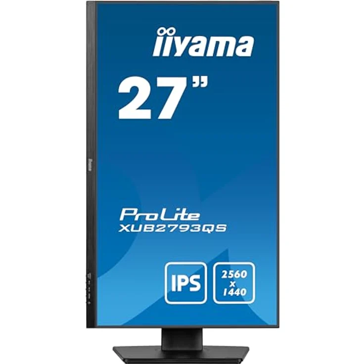 iiyama Prolite XUB2793QS-B7 68,5cm 27" IPS LED-Monitor QHD 100Hz HDMI DP Höhenverstellung Pivot Adaptive Sync schwarz – Bild 4