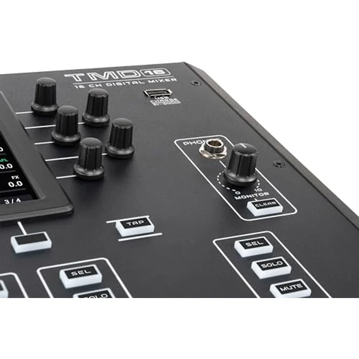 Alto TMD 16, 16-Kanal-Digitalmixer mit 100mm Touchfadern, 7"-Farbdisplay, Bluetooth-Streaming und 2x2 USB-Interface – Bild 17