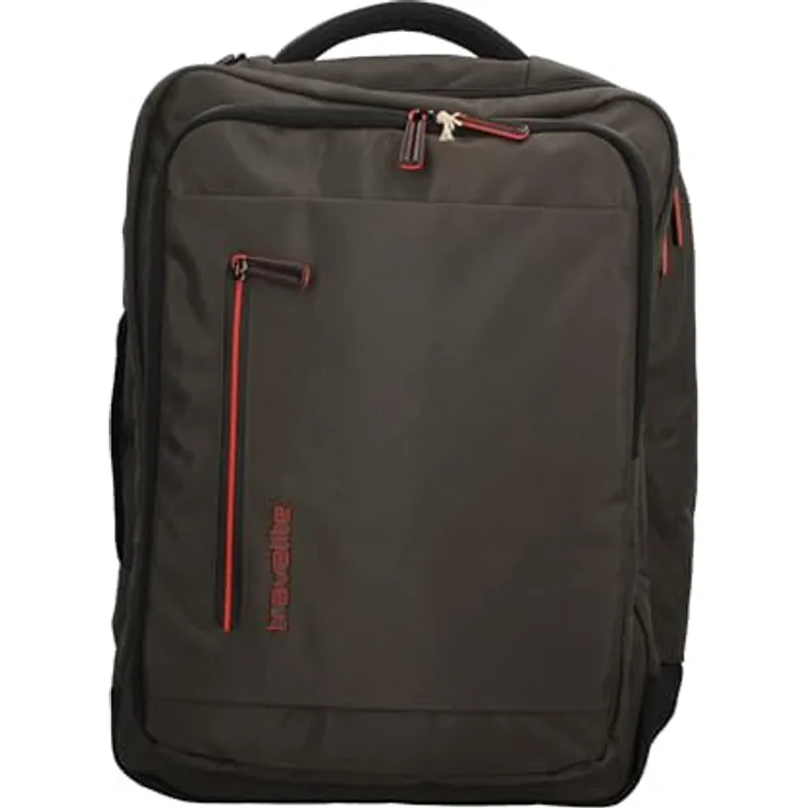 Travelite Crosslite Reiserucksack 43 cm mit Laptopfach, oliv, 100% Polyester