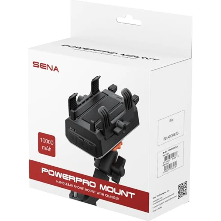 Sena Smartphonehalterung & Powerbank, Schwarz – Bild 6