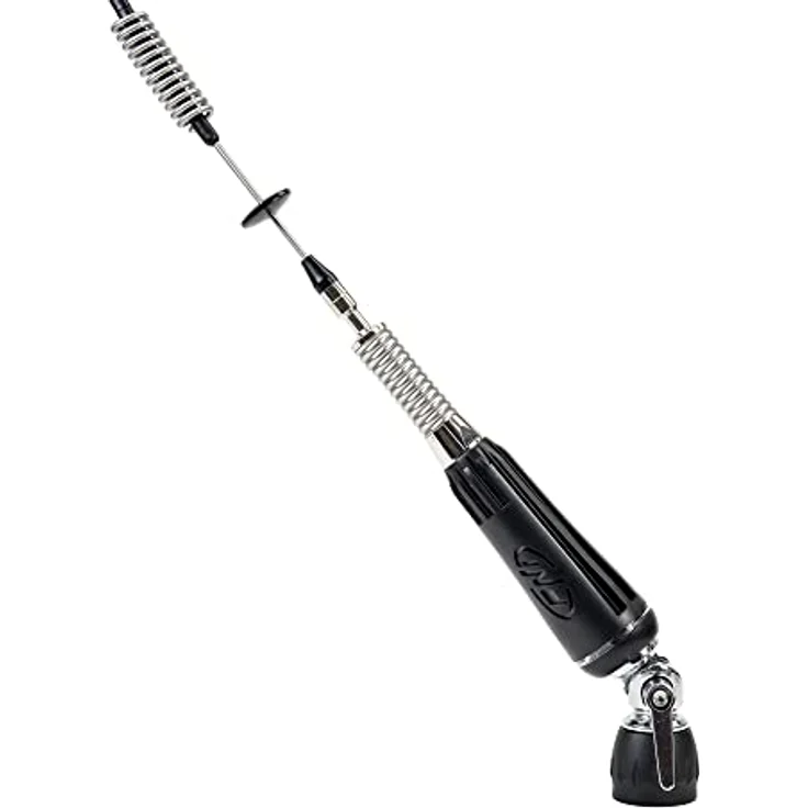 Faltbare CB PNI LED 850 Antenne mit Magnetfuß 145 mm, 85 cm lang, 26-28 MHz, 300 Watt, beleuchtet bei der Übertragung, PL Gewindeart, ohne Zubehör – Bild 2