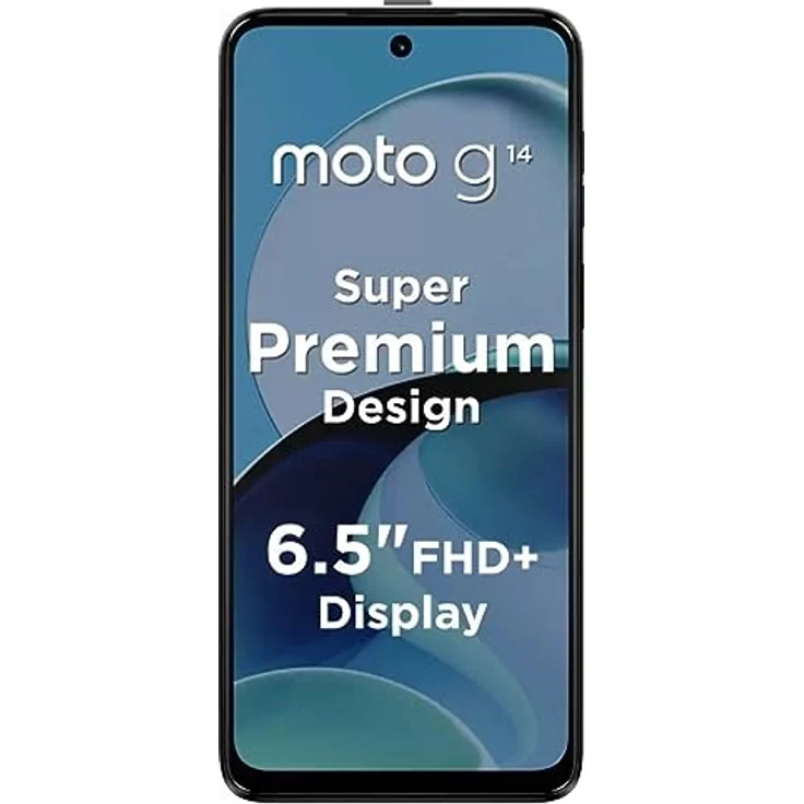 Motorola Moto G14 (128 GB, Butter Cream, 6.50", Dual SIM, 50 Mpx, 4G), Smartphone, Gelb – Bild 2