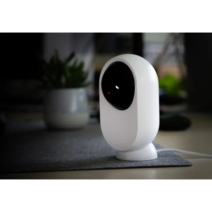 Rollei Indoor Security Cam 2K, Netzwerkkamera, Schwarz, Weiss mit Bewegungserkennung und Nachtsicht – Bild 2